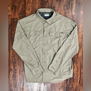 Columbia Mens Long Sleeve Omni Shade Shirt Size Large